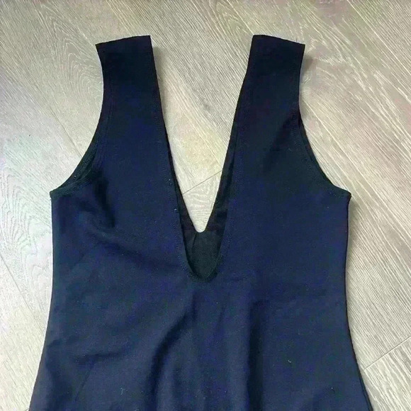 Free People Black V Neck Bodysuit - Picture 5 of 7